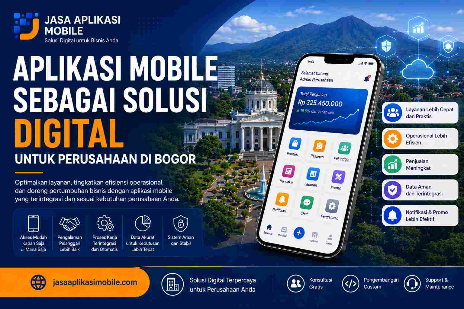 Aplikasi Mobile sebagai Solusi Digital untuk Perusahaan di Bogor
