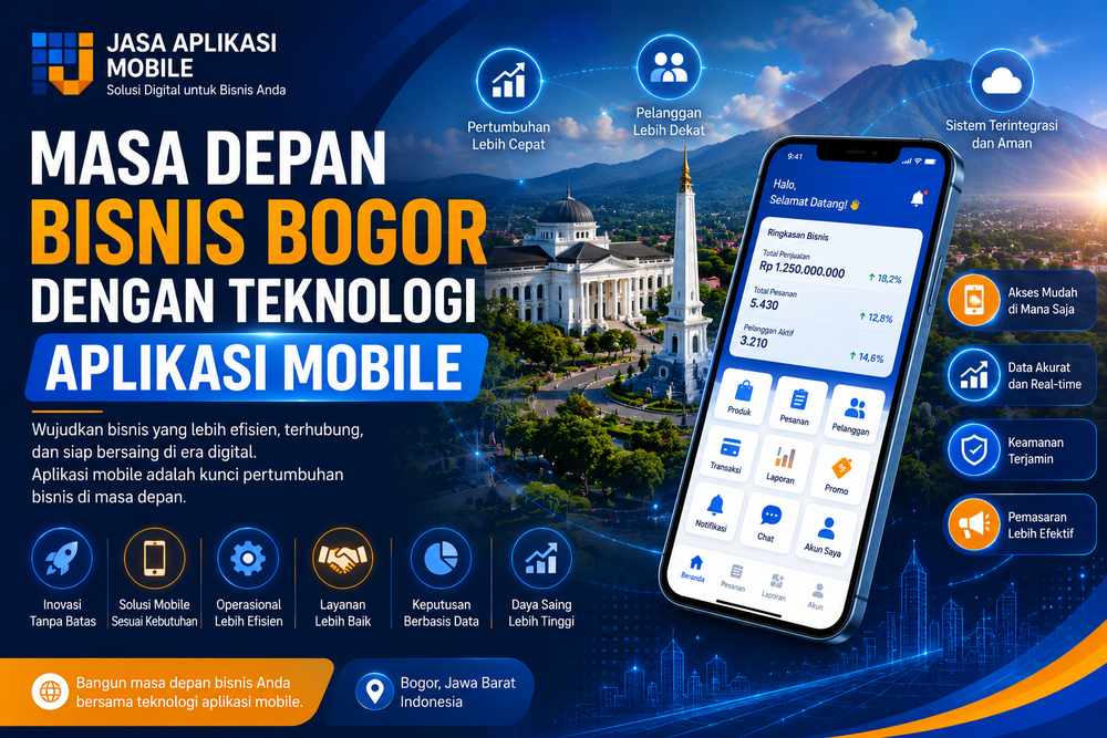 Masa Depan Bisnis Bogor dengan Teknologi Aplikasi Mobile