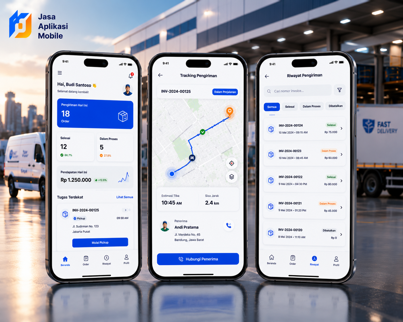 Kurir & Delivery Management