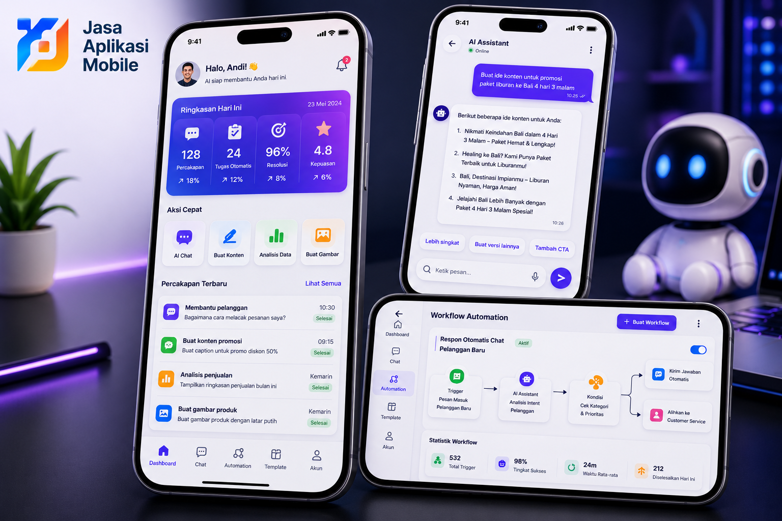 AI Assistant / Chatbot / Automation